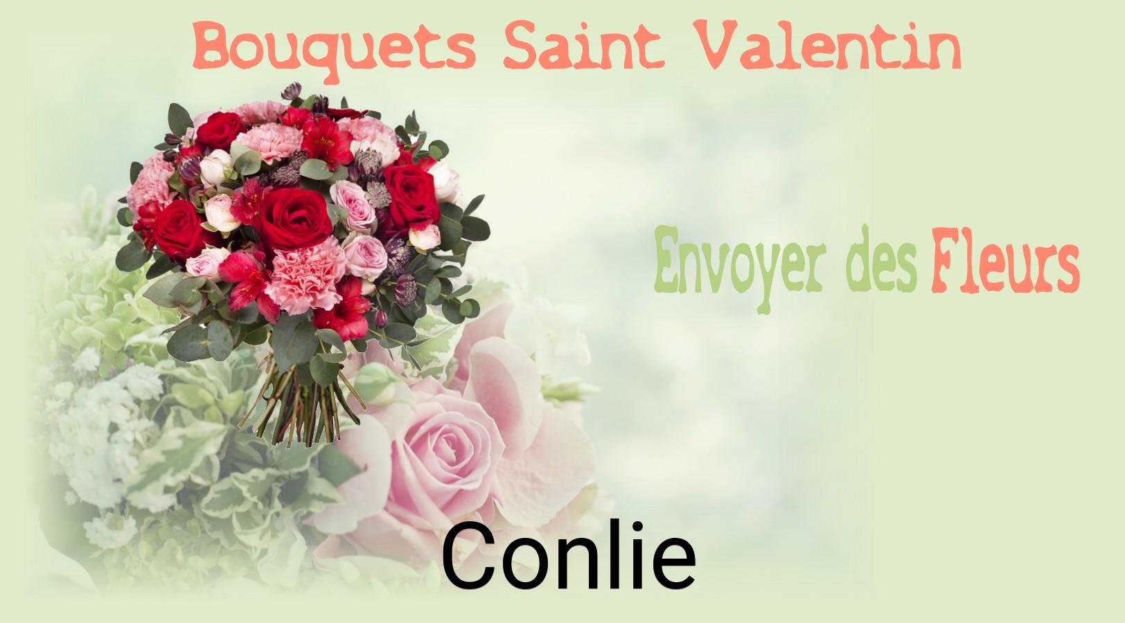 Roses de Saint-Valentin livrées à Conlie